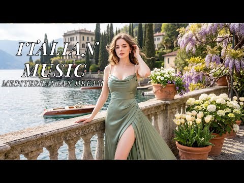 🎶 Romantic Italy Journey 🎶 3 Hours Relaxing Music Scenic Lake Como & Amalfi Coast 4K