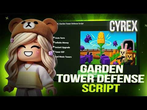 Garden Tower Defense Script – Auto Wave Clear, Farm Boost & Unlocks