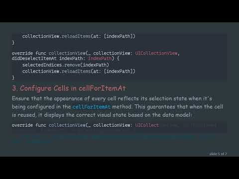 How to Fix UICollectionView Image Selection Issues in Swift