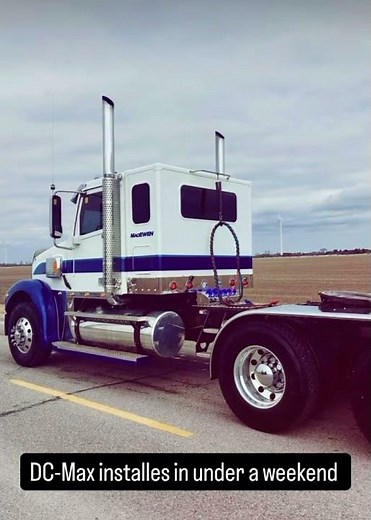 Rising Costs? Turn Your Day Cab Into a Sleeper and Save with DC-Max | Lightweight Cab Extension