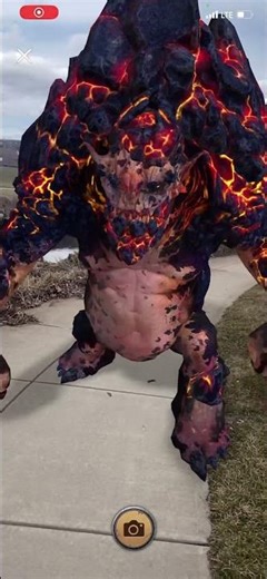 Magma troll the Witcher monster slayer ar