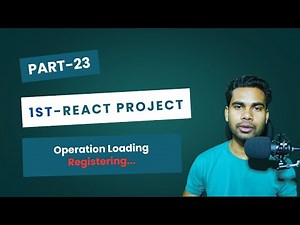 Operation Loading During User Registration Explained | React js simple projects in bangla
