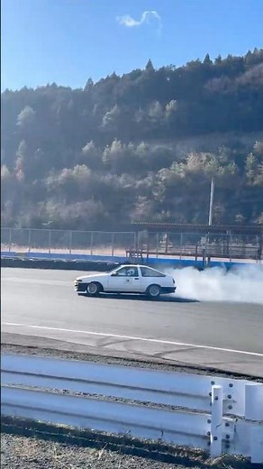 【AE86ドリフト】#日光サーキット#ae86#ドリフト#initiald#r32skyline #180sx