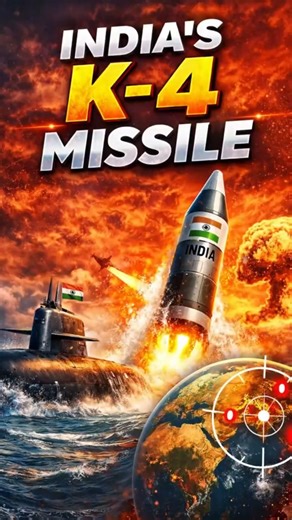 “India’s Underwater Strike System – K-4 Missile Explained ! “K-4 Missile का सच” ! #K4Missile