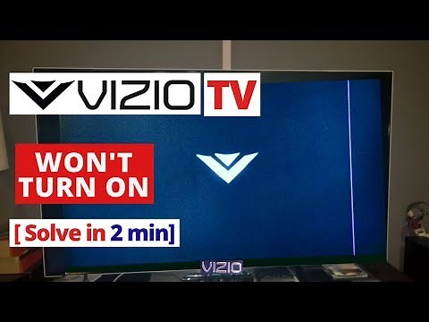 How to Fix Vizio Smart TV Won't Turn On || Quick Solve in 2 minutes