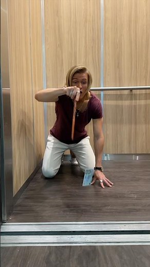 When You Drop the Keys and License Down the Elevator Shaft Be Like 😂 #shorts