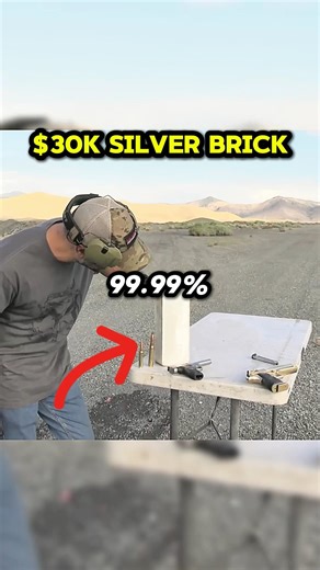 Can a Sniper Rifle Destroy a $30,000 Silver Brick?