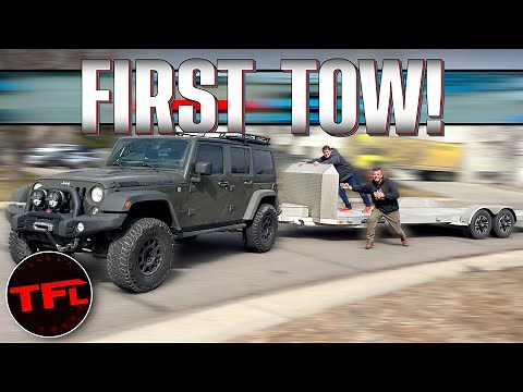 We Don't Normally Test a Jeep Wrangler for Its "Towing Ability"...But Here's How Well It CAN Do It!