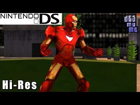 Iron Man 2 - Nintendo DS Gameplay High Resolution (DeSmuME)