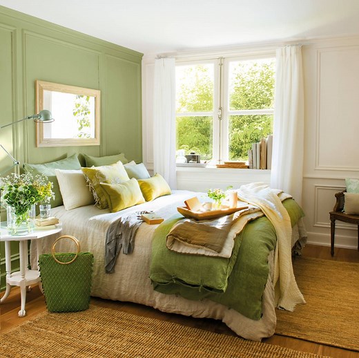 15 colores que combinan con el verde - Mil Ideas de Decoración