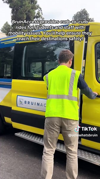 Join the UCLA Transportation team as a BruinAccess Paratransit Van Operator! 🚐✨ Help make a difference by providing essential rides for those in need, all while earning $21/hr! 💰 Are you ready to create a True Bruin experience? Let's get rolling! 🏞️💙 Flexible hours & a supportive team await! Click the link in our bio to find the application and to learn more! #UCLA #BruinAccess #TransportationJobs #MakeADifference #JoinUs @uclatransportation