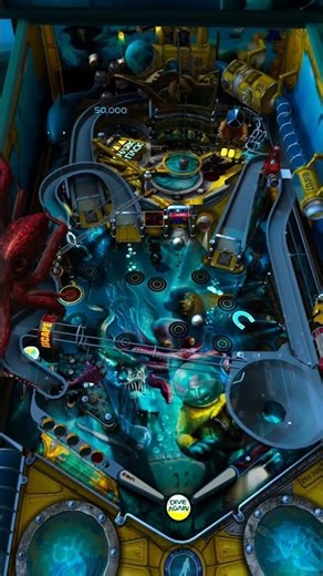 Secrets of the Deep Pinball VR 🌊⚡ | 3-Ball Multiball Jackpot (POV)