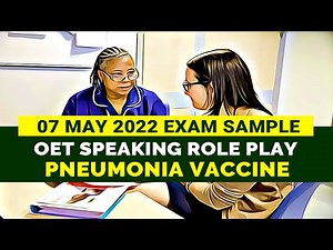 OET SPEAKING ROLE PLAY - PNEUMONIA VACCINE | MIHIRAA