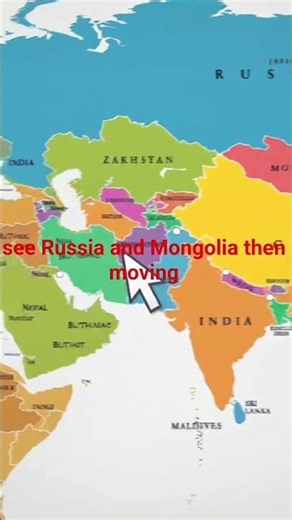 Asia Map Explained | Learn Countries & Their Locations Easily 🌏All Asian Countries on Map
