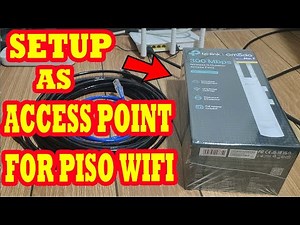 How to Setup TP Link EAP110 as Access Point for Piso Wifi | ITC TUTORIALS