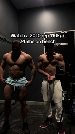 Watch Chris Reid's Impressive 110kg Bench Press