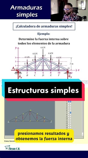 Calculadora de Estructuras Isoestáticas: Determinación de Fuerzas Internas