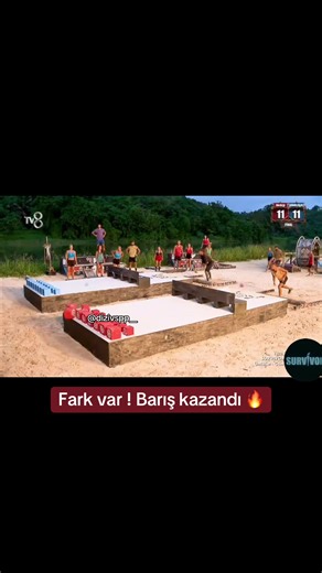 Fark var ! Barış kazandı 🔥#fark #barışmuratyağcı #survivor2026 #galibiyet #final