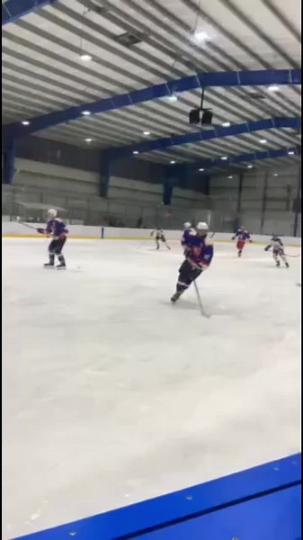 Exciting Ice Hockey Game Highlights in Indoor Rink