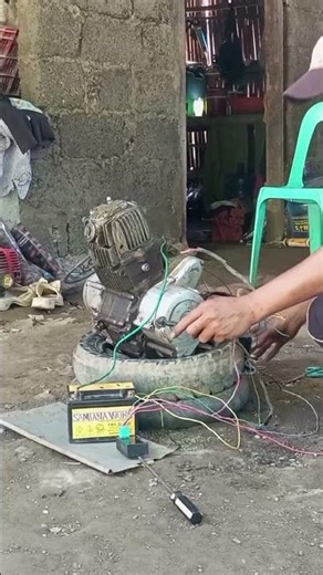 How to Bike Engine Start Outside 110cc | First Start Sound & Power Test 🔥