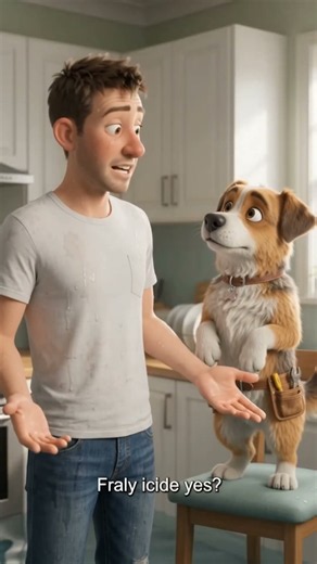 He Said “Easy Fix”… Then THIS Happened 😂🐶🔧 #australia #comedyvideo