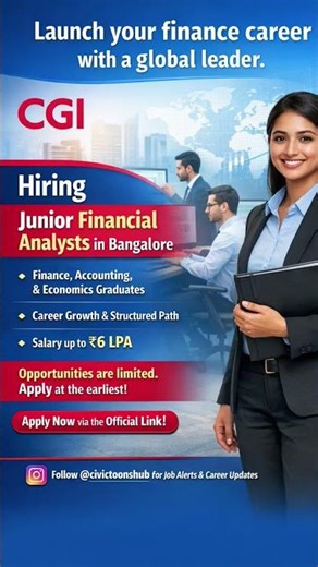 CGI is hiring #civictoonshub #job #hiring #explprepage