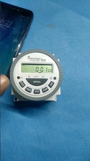 TM 619 Frontier digital timer time change/setting #electronic #circuit #digital #automatic
