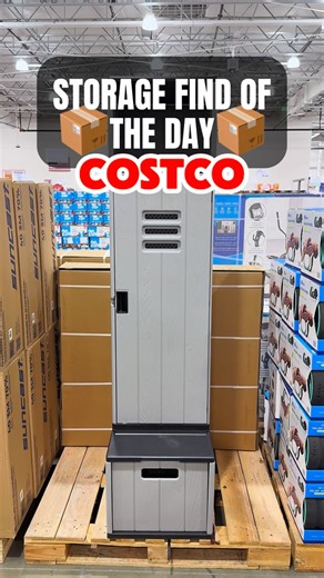 Costco just stocked the Suncast storage locker and it’s a game changer for organizing tight spaces. Vertical design, adjustable shelves, and weather-resistant build make it perfect for garages, patios, or utility rooms. Share this with someone who needs more storage. #costcofinds #costcowonders #costcoinfluencer #homeorganization #storage | Costco Wonders