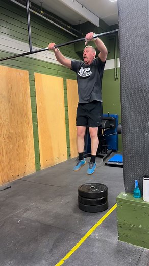 What an awesome day in the gym working on some high skill gymnastics movements. How’s the view from above the bar? | CrossFit Dawson Creek