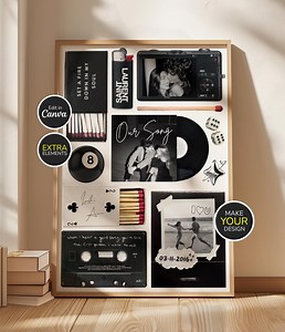 Matchbox Custom Template, Printable Black Matchbox, (digital Download, Editable Canva) - Etsy