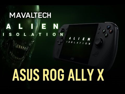 🔥 Alien Isolation on the ASUS ROG Ally X – What does this portable horror classic look like?