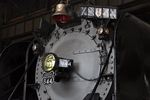 Locomotive No. 844 Makes First Return Journey
