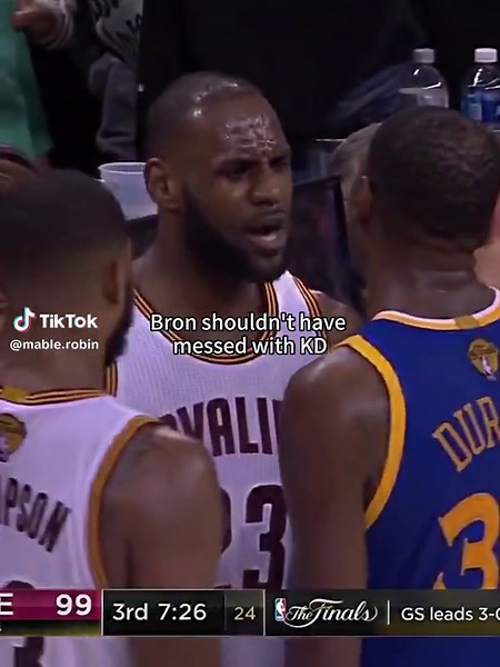 KD owns the Cavs, no cap.😤💥👑 #nba#basketball#KD#lebron | kevin durant vs lebron