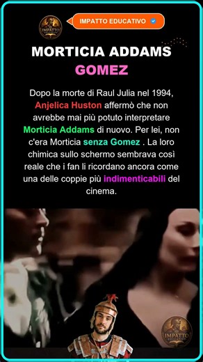 Perché Anjelica Huston Non Volle Più Fare Morticia Addams