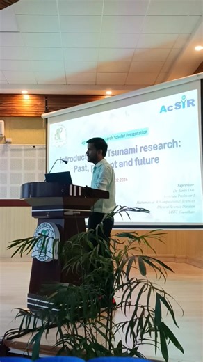 My First Academic Presentation