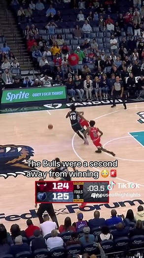 That would’ve been wild. 😭 #bulls #basketball #bball #grizzlies #hoops