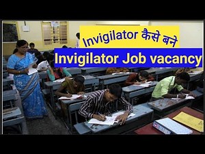 Invigilator l How to become an Exam Invigilator l Invigilator job vacancy l Awign Invigilator job
