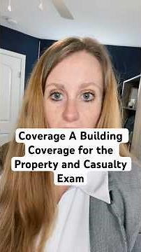 Struggling with the Property & Casualty Exam? Here’s a breakdown of Coverage A Building Coverage