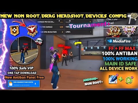 OB53 | Auto headshot config file free fire aimbot+aimlock | Headshot config file free fire max