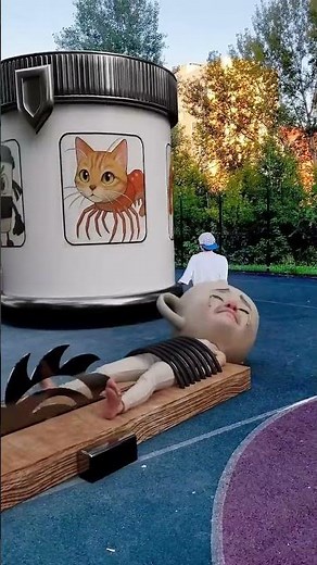 Who will save ballerina today #Write your idea in comment #ballerinacappuccina #cgi