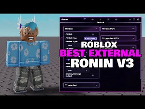 [NEW!] BEST UNDETECTED ROBLOX EXTERNAL PC Hack | Ronin V3 | Overpowered Byfron Bypass 2025