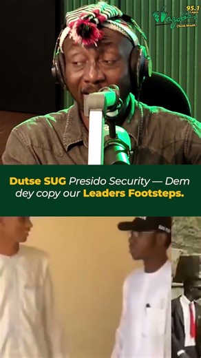 Dutse SUG Presido Security — Dem dey copy our Leaders Footsteps.