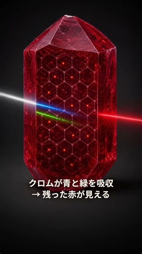 ルビーとサファイアは同じ鉱物なのに、なぜ色が違うのか——不純物電子の正体｜30秒物理
