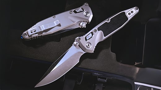 RAM-LOK锁定上身，微技术Microtech全新Socom Elite战术折刀混剪