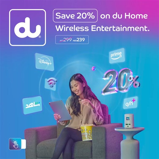 13 reactions | Enjoy high-quality streaming and the finest content with du Home Wireless Entertainment. Starting AED 239/month. | du | Facebook