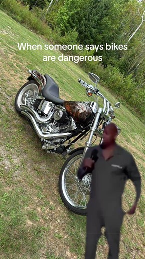 When someone tries to tell me bikes are dangerous #harley #harleydavidson #bikes