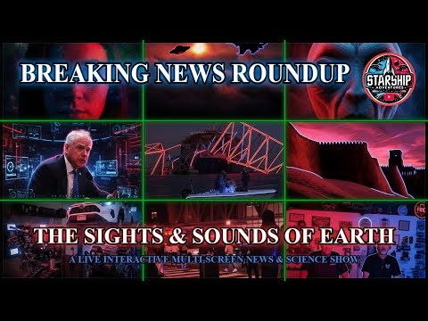 🔴 LIVE UFOs / UAPs, AI Robots & Bridge Collapse Charges | The Sights & Sounds of Earth