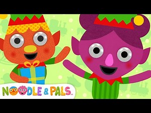 We Are Elves | Preschool Christmas Song | Noodle & Pals Make Toys!