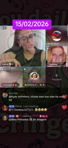 derek savage's afternoon live - 15/02/2026 #joudailycringe #bringjoubewyse #fypシ゚ #savage #dramatiktok