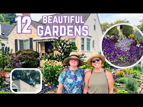 12 Beautiful Private Gardens Tours: Grandview Heights, Ohio Garden 1842 and Home 🌸